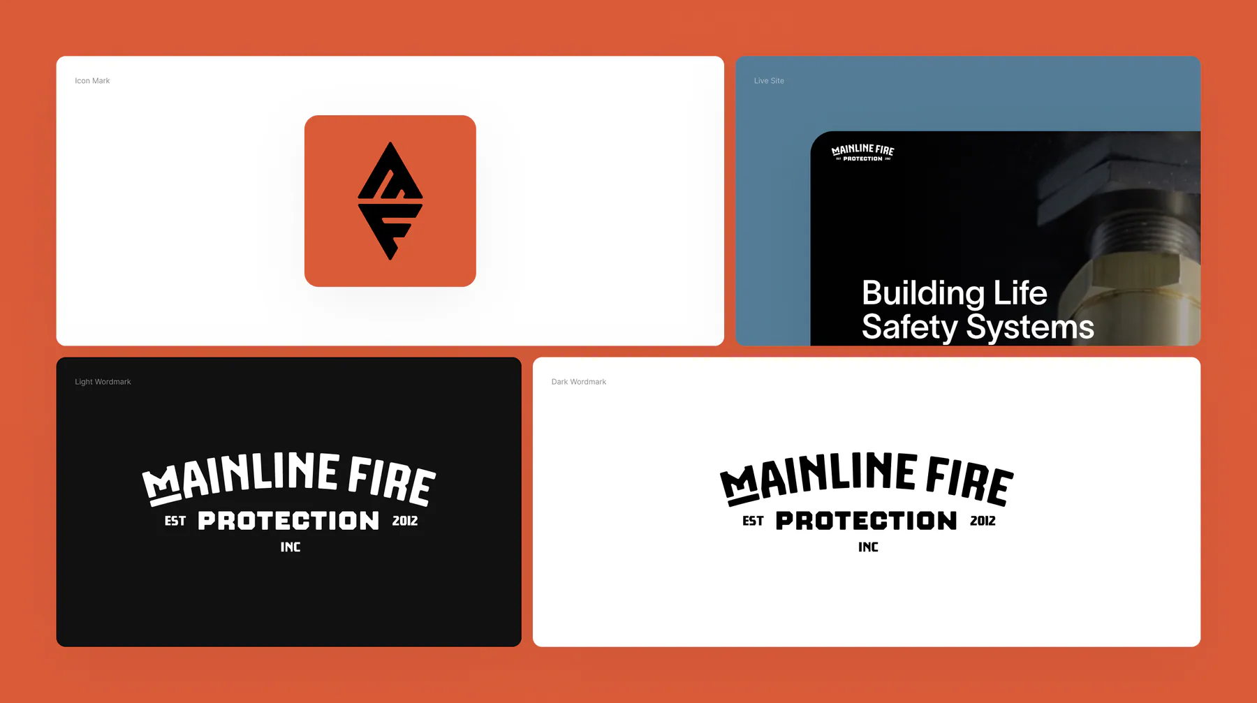 Mainline Fire Protection website by Aully
