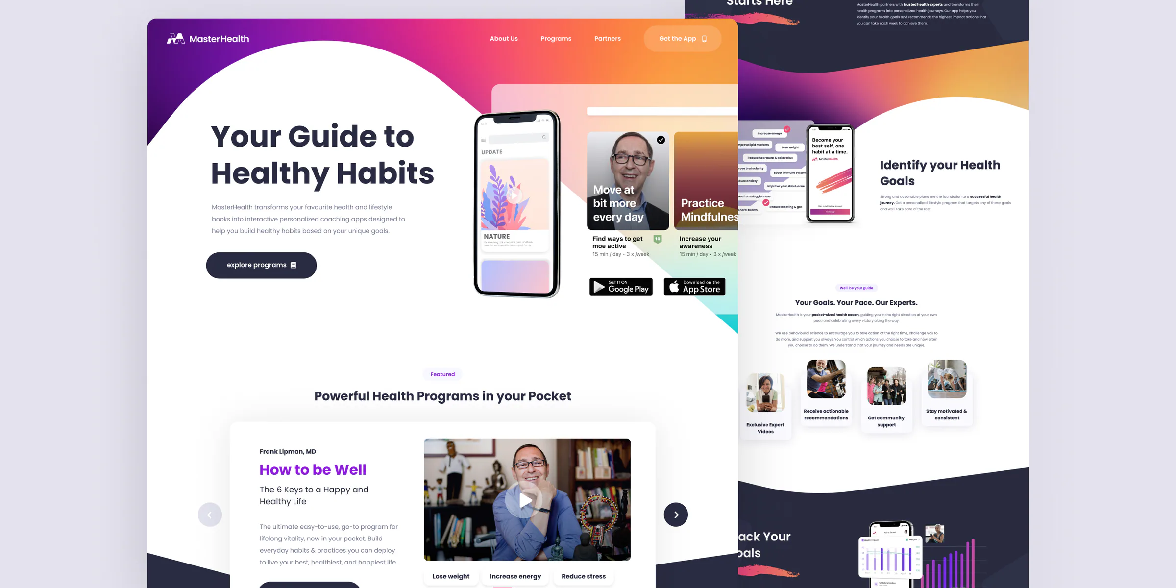 MasterHealth website by Aully